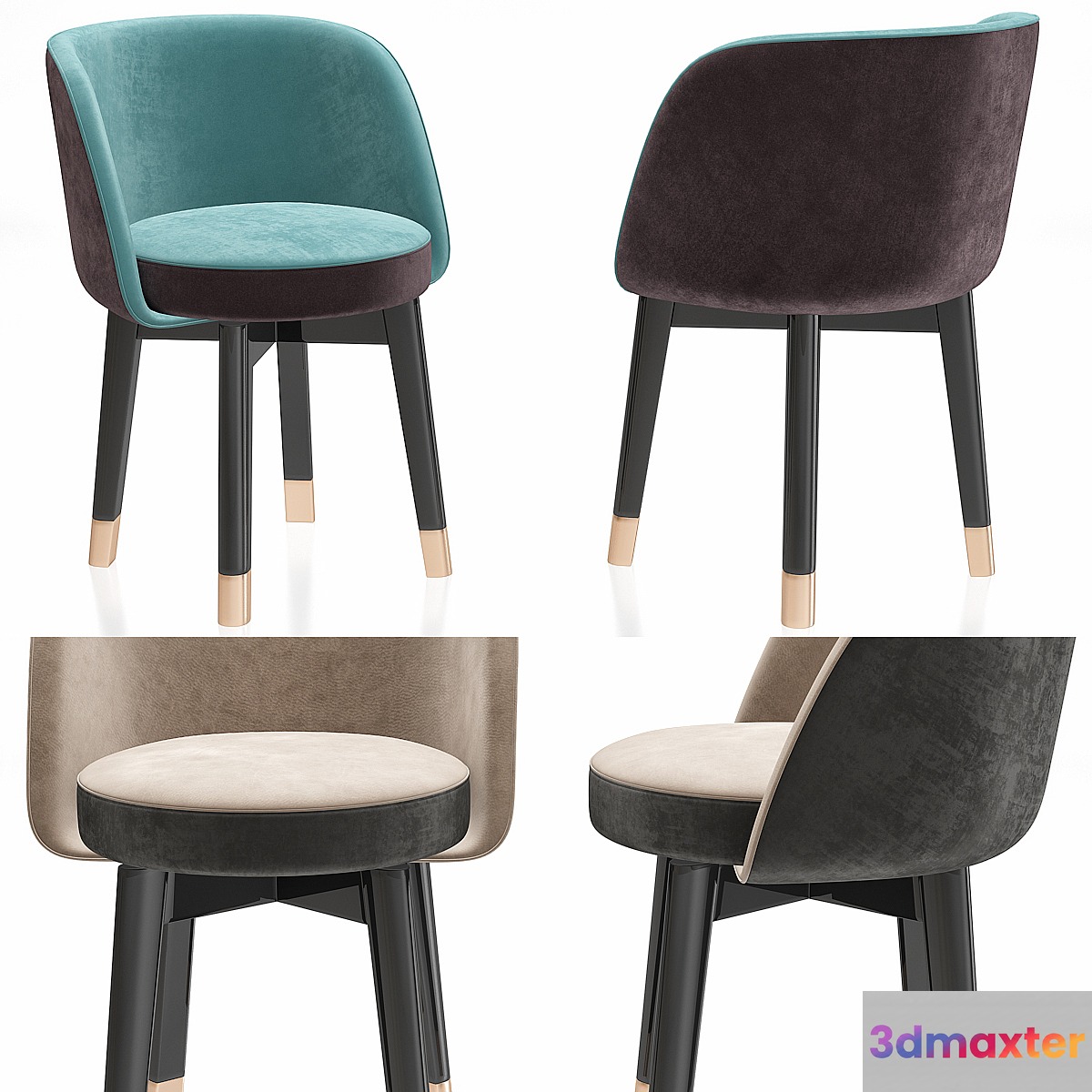 Colette chair 3D Max
