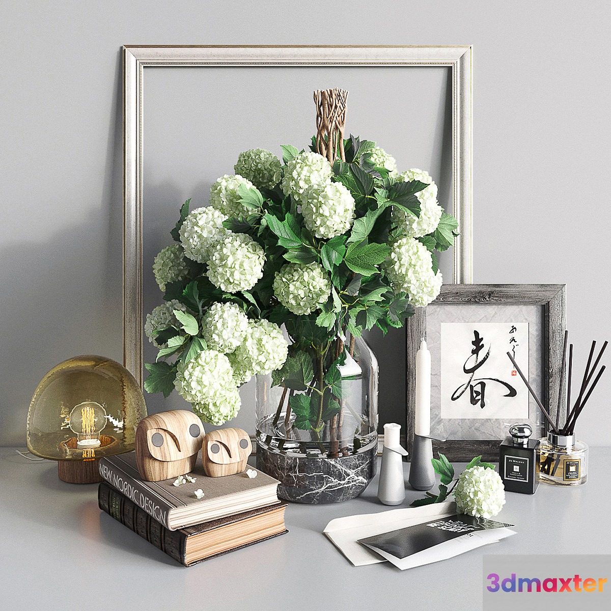 Decor set owls - No.3