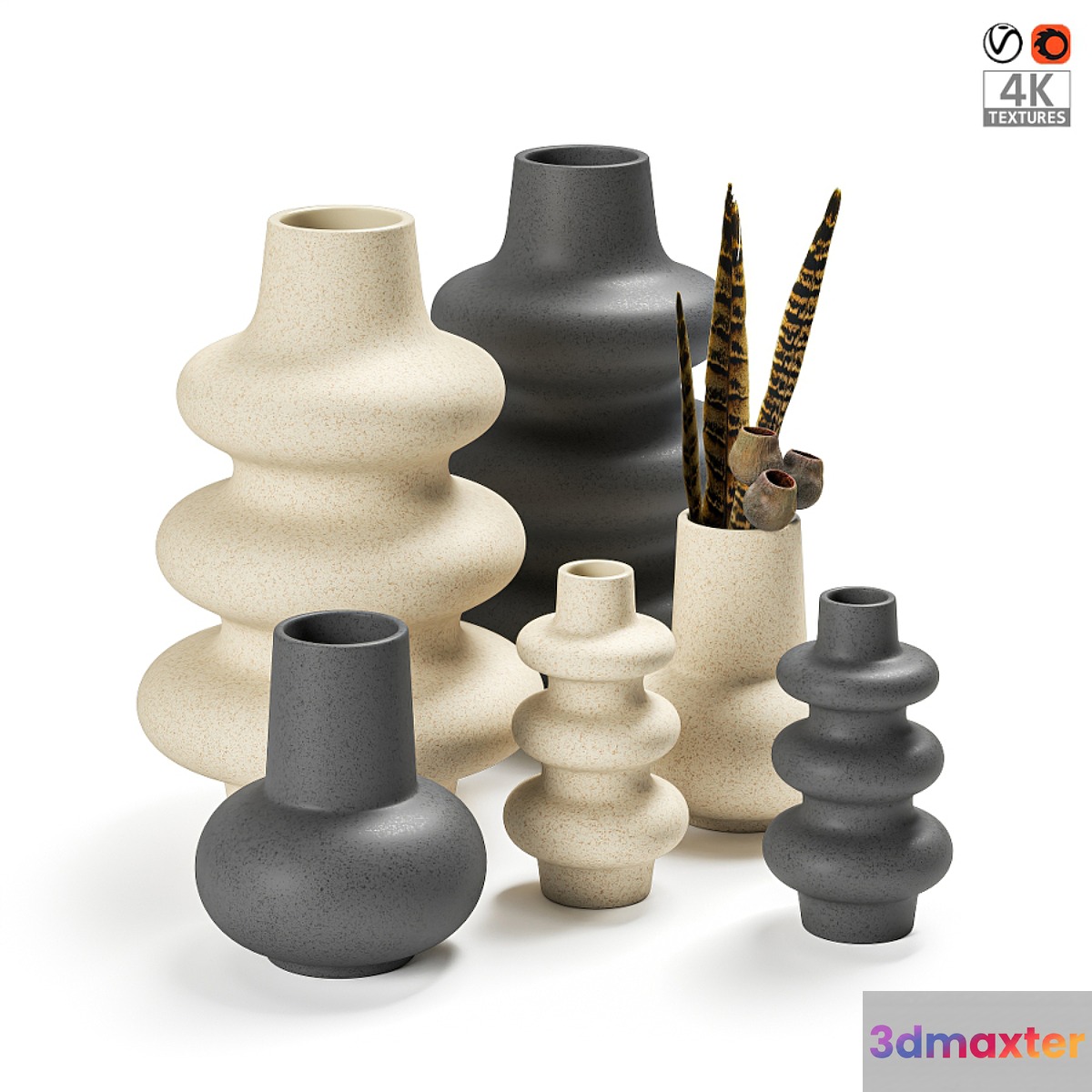 Set of vases H&M