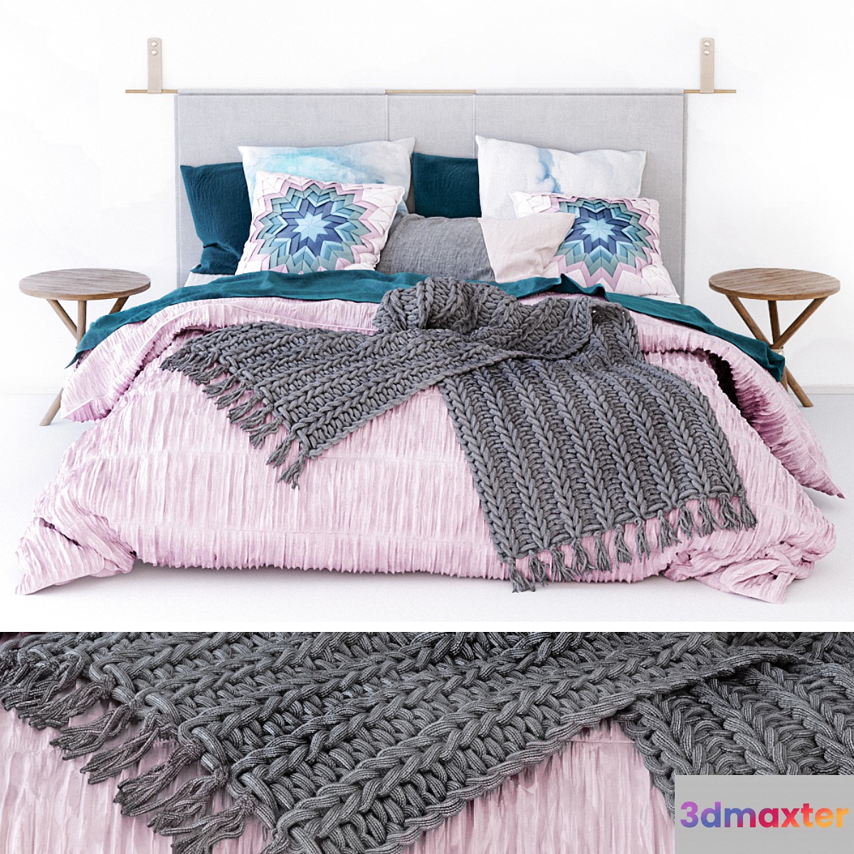 Bed_Accesories_3 3D Max