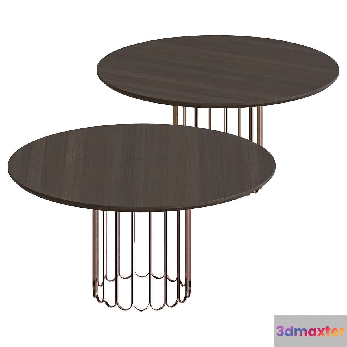 Laskasas Cheryl Dining Table 3D Max