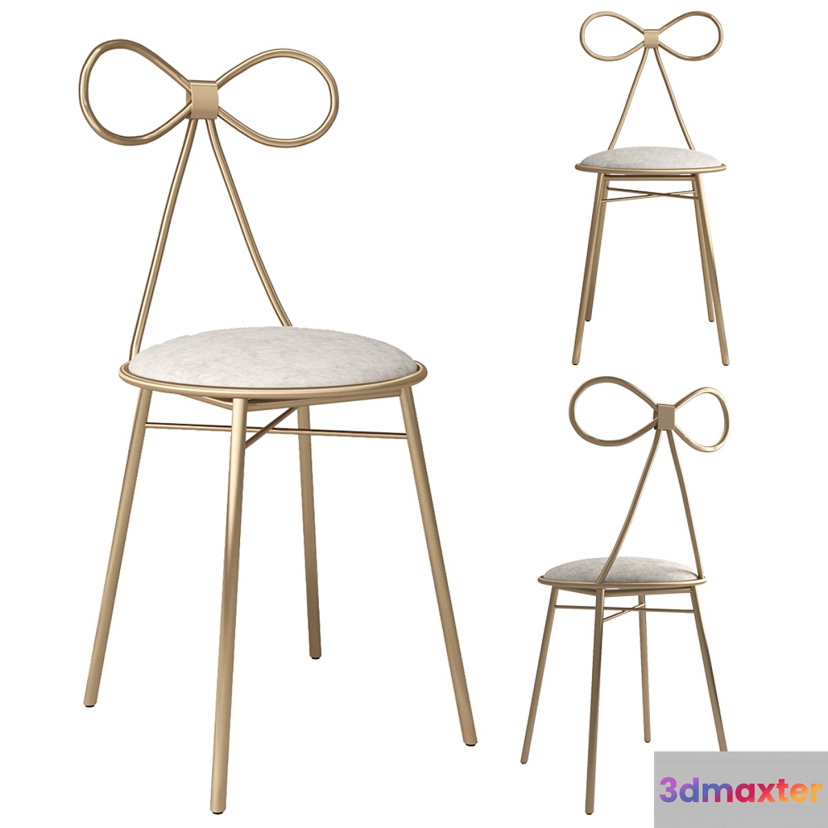 Chair Coquette Gold
