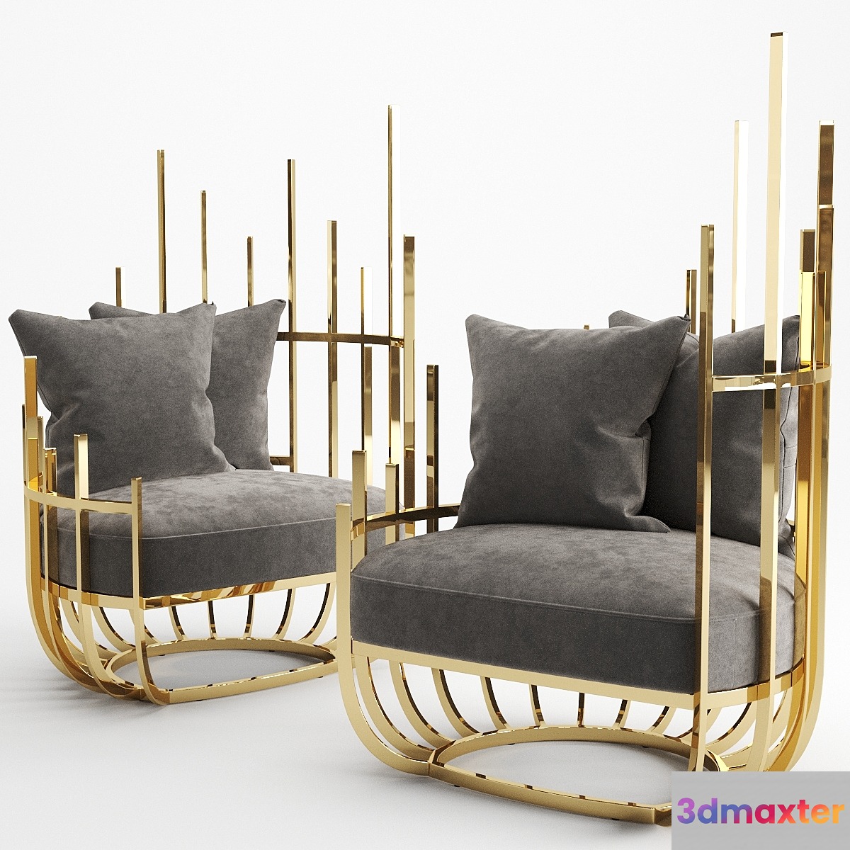 Eichholtz chair santorini 3D Max