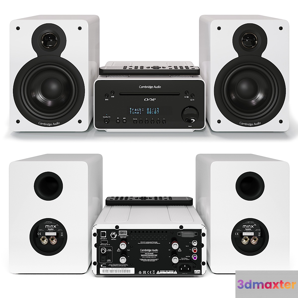 Cambridge audio one 3D Max