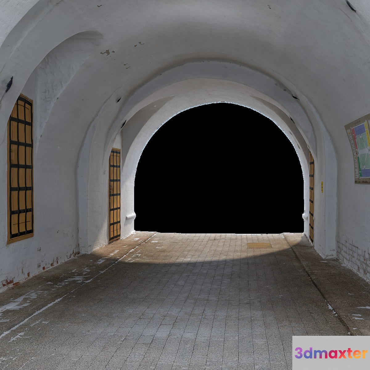 Castle Arch 3D Max