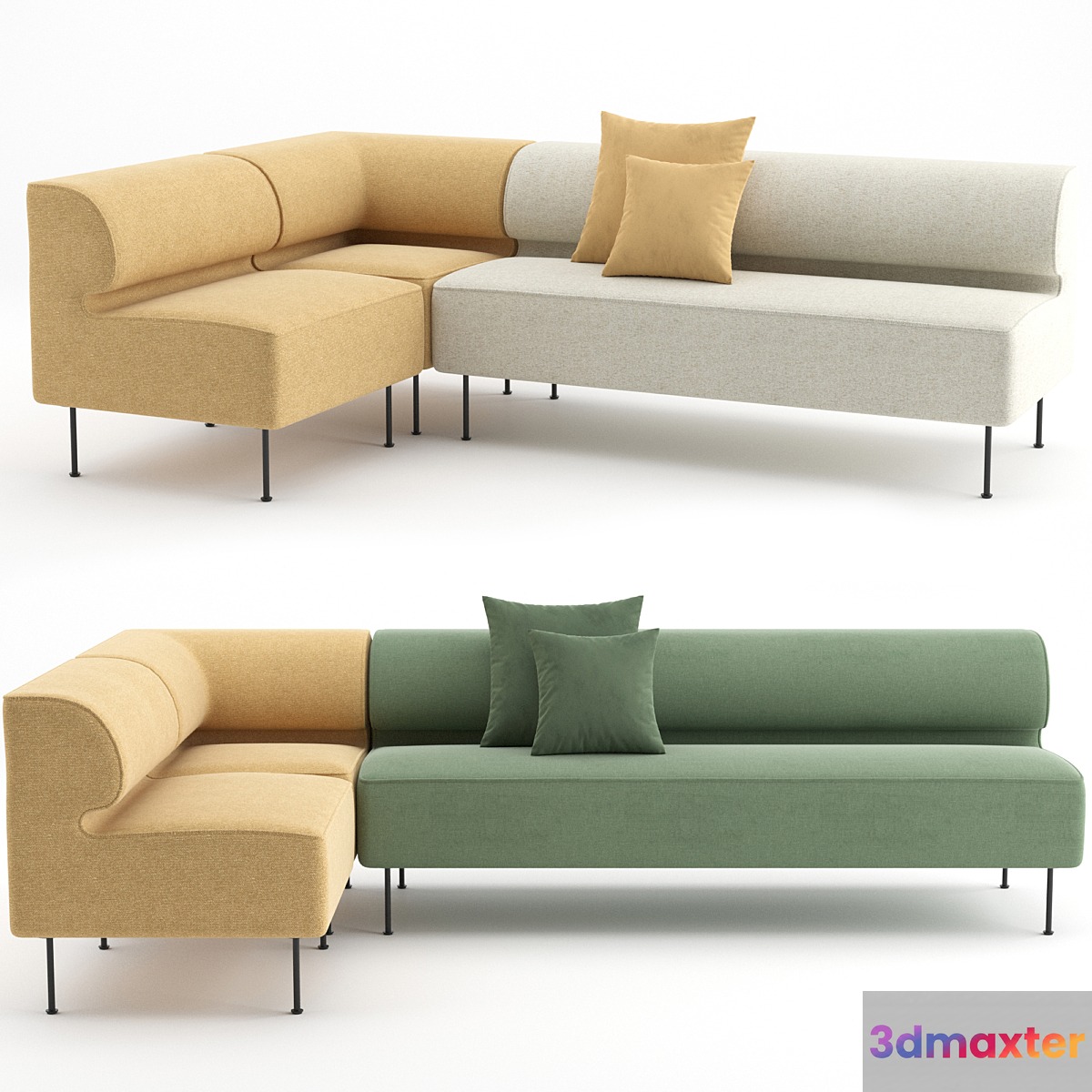 Eave Dining Sofa by MENU