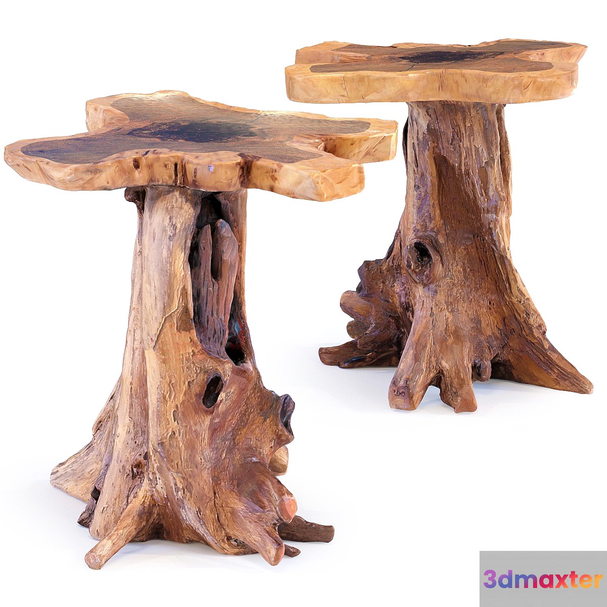 Side Table Tree Small 3D Max