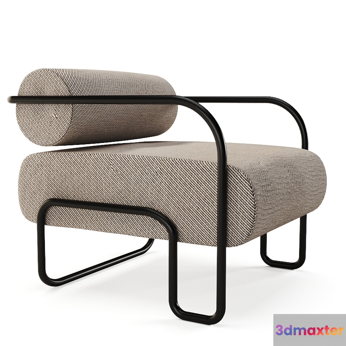 Ardent club chair 3D Max