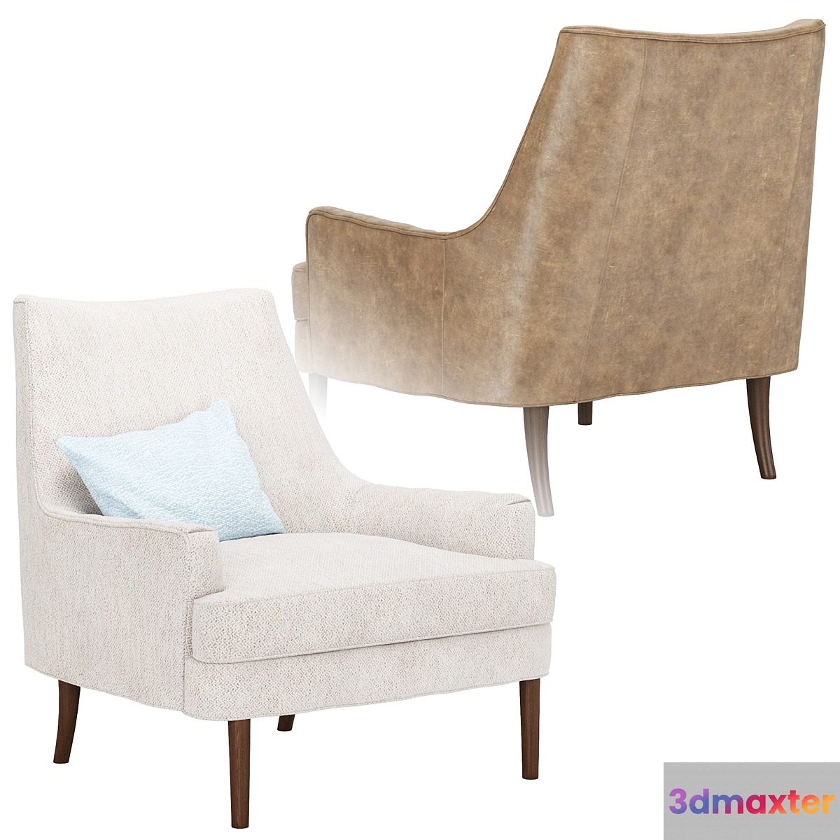 Four Hands _ Danya Chair 3D Max