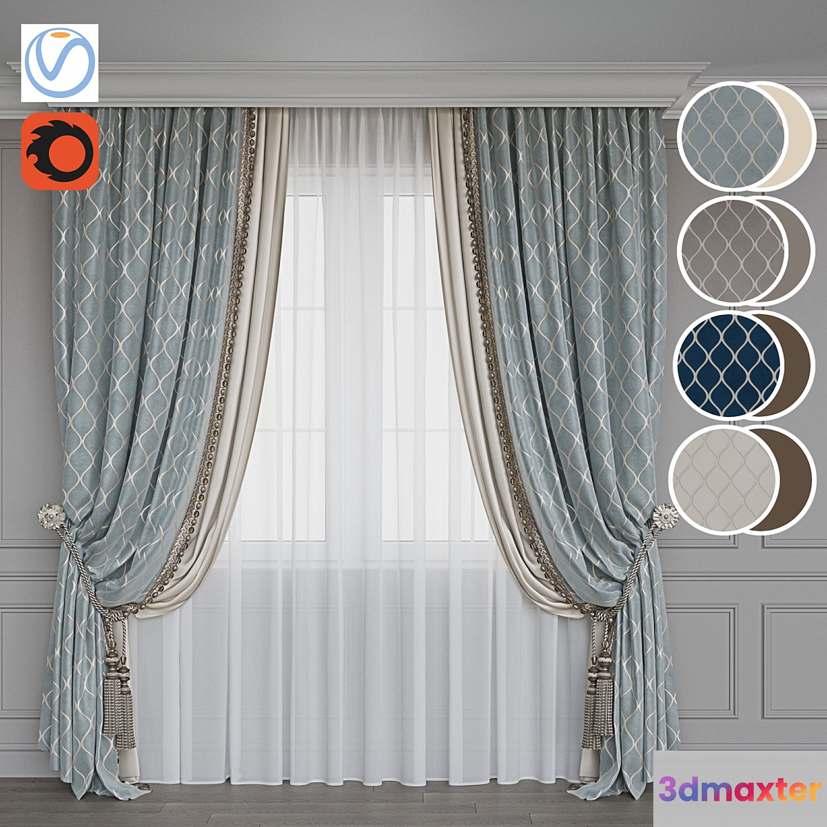 Portiere 7.0 3D Max