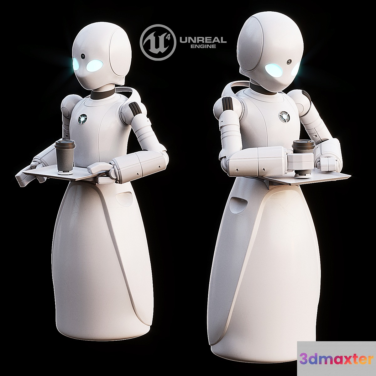 AVE Orihime-d animated PBR (+ UNREAL ENGINE) 3D Max