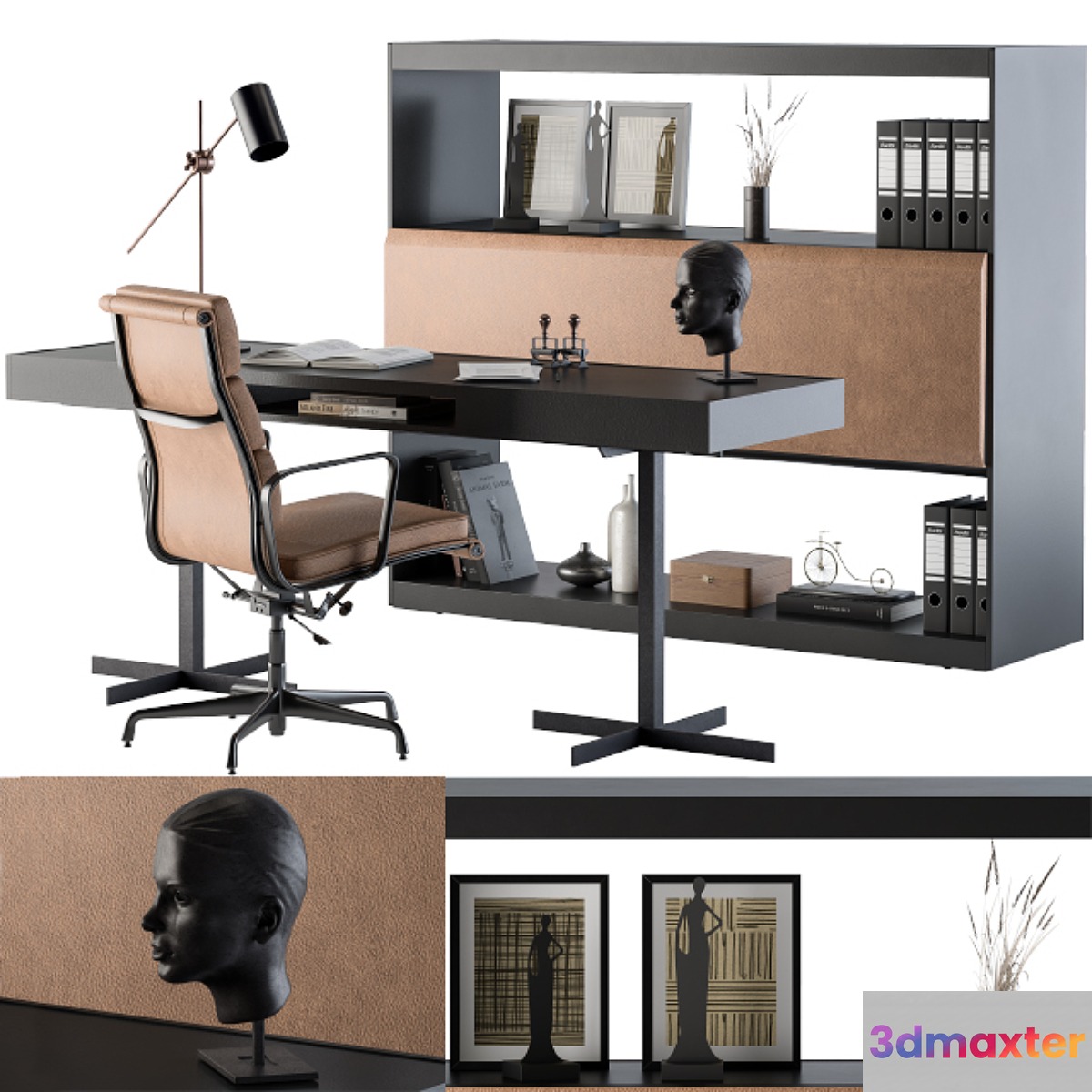 Office Furniture - Manager Set02 - No.5