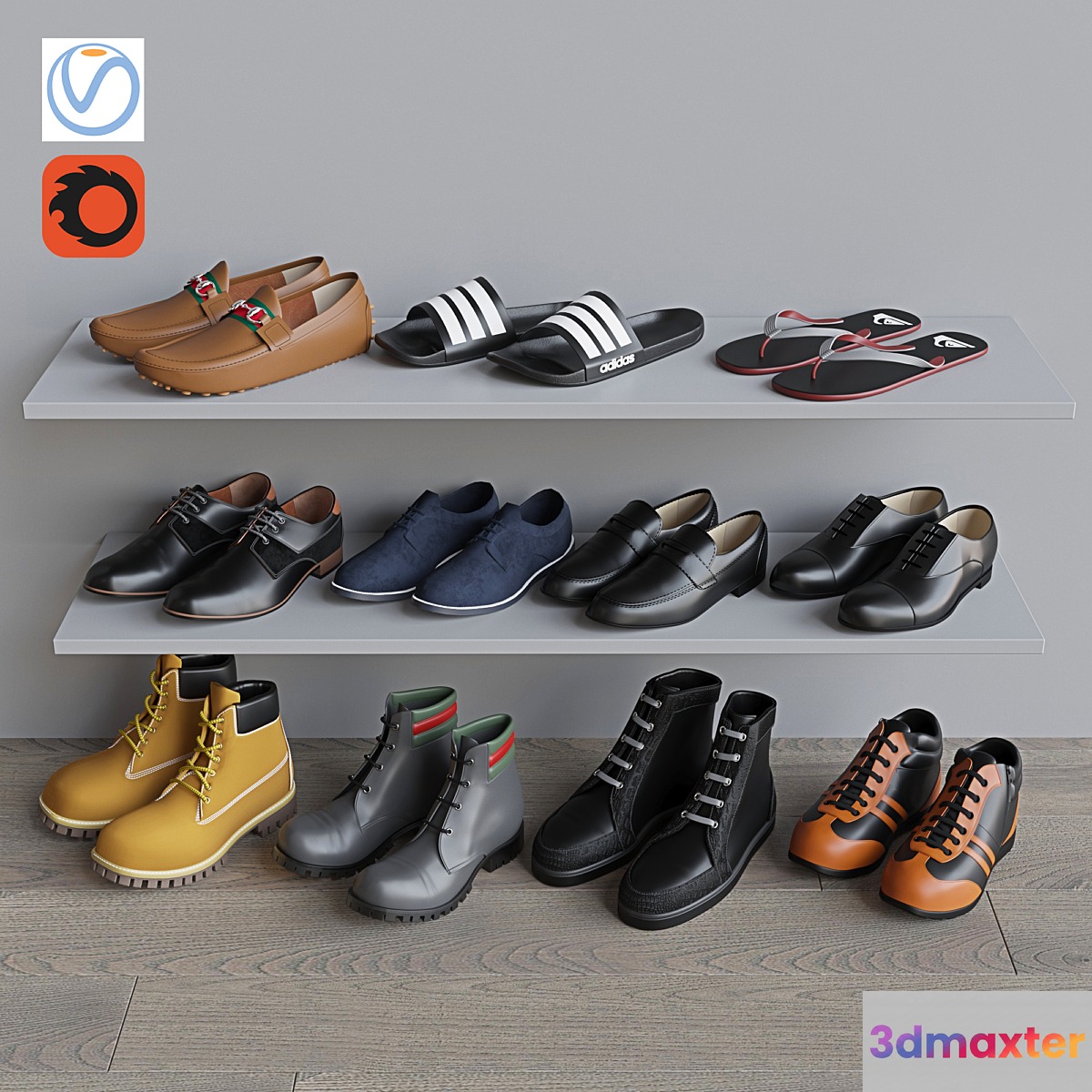 Set of men's shoes 1