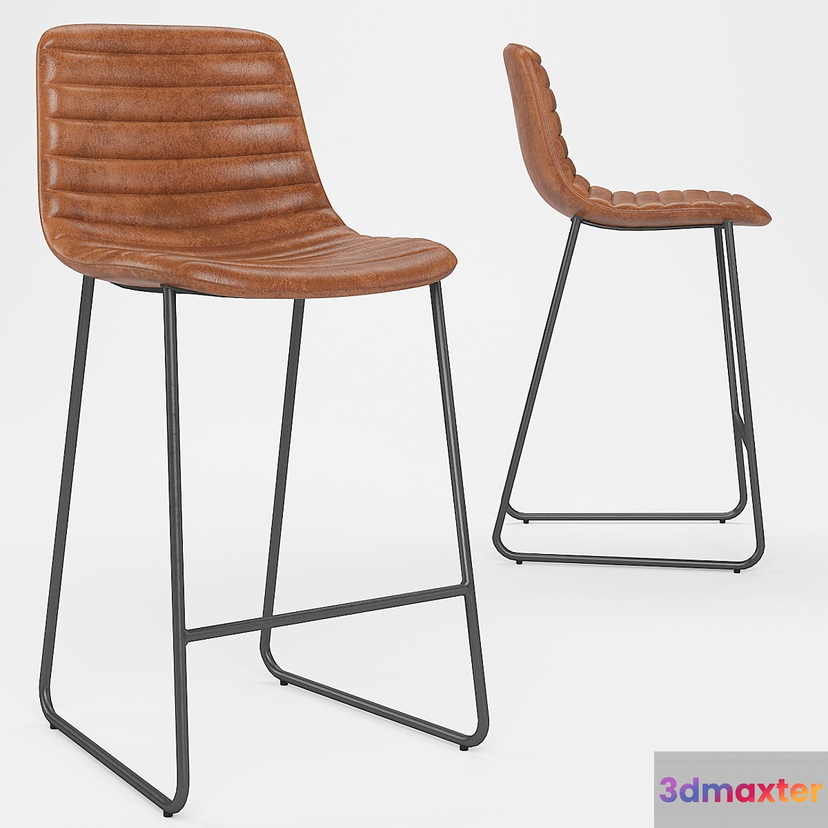 Frankie_Bar_Stool 3D Max