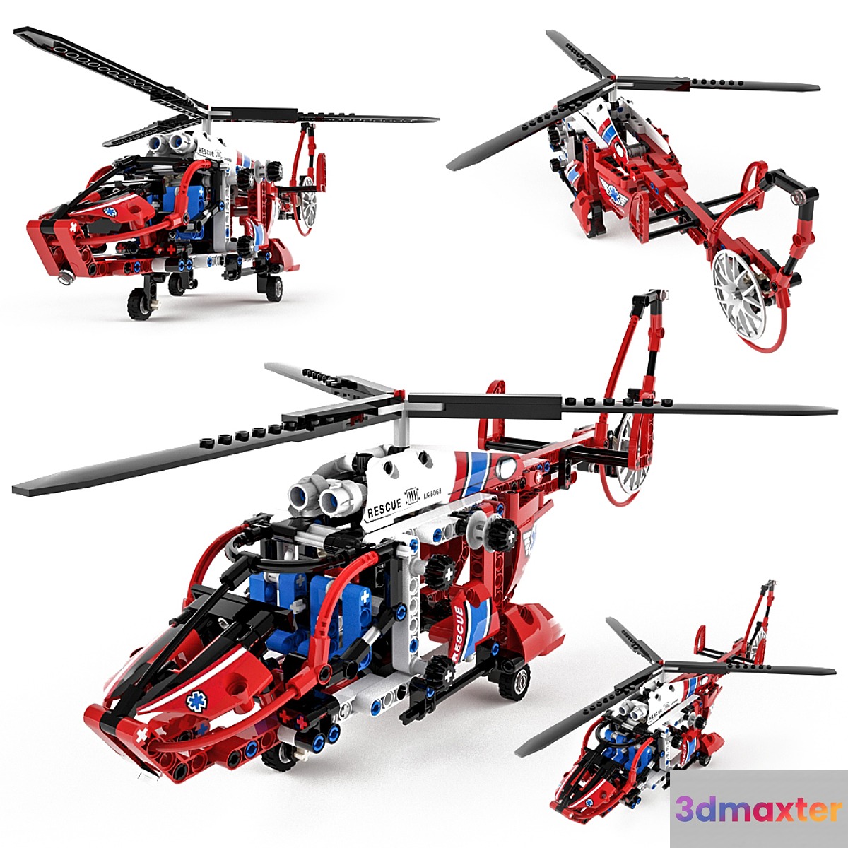 Lego Technic Rescue Helicopter