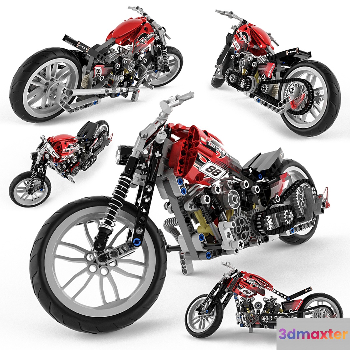 Lego Technic Motorbike Alternative