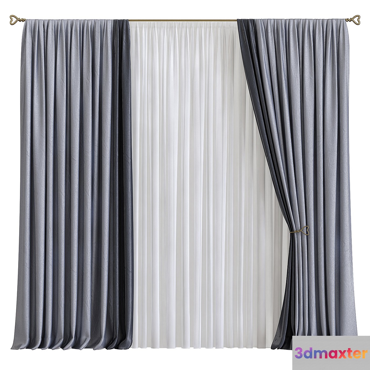 Curtain 581 3D Max