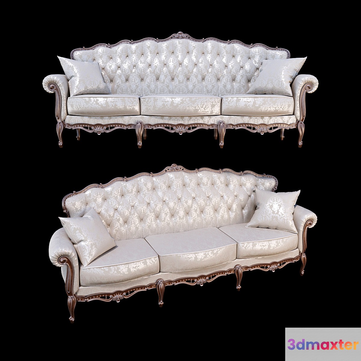 Sofa Angelo Cappellini AUSTEN 3D Max
