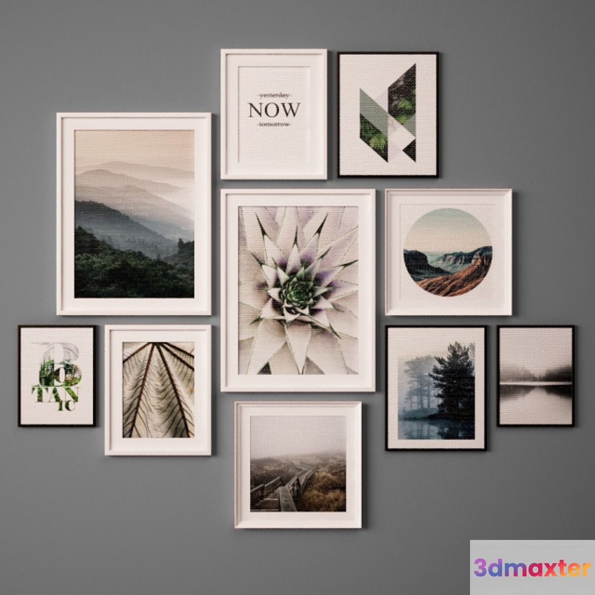 Collection of paintings-127 3D Max