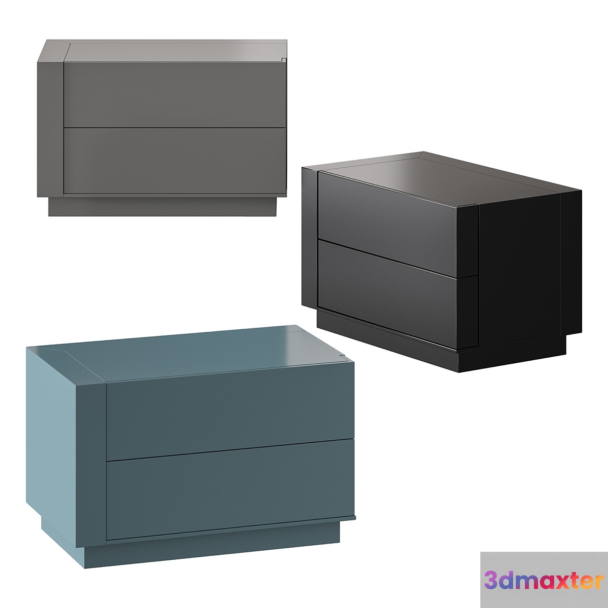 Meridiani Benjamin Night Table 3D Max