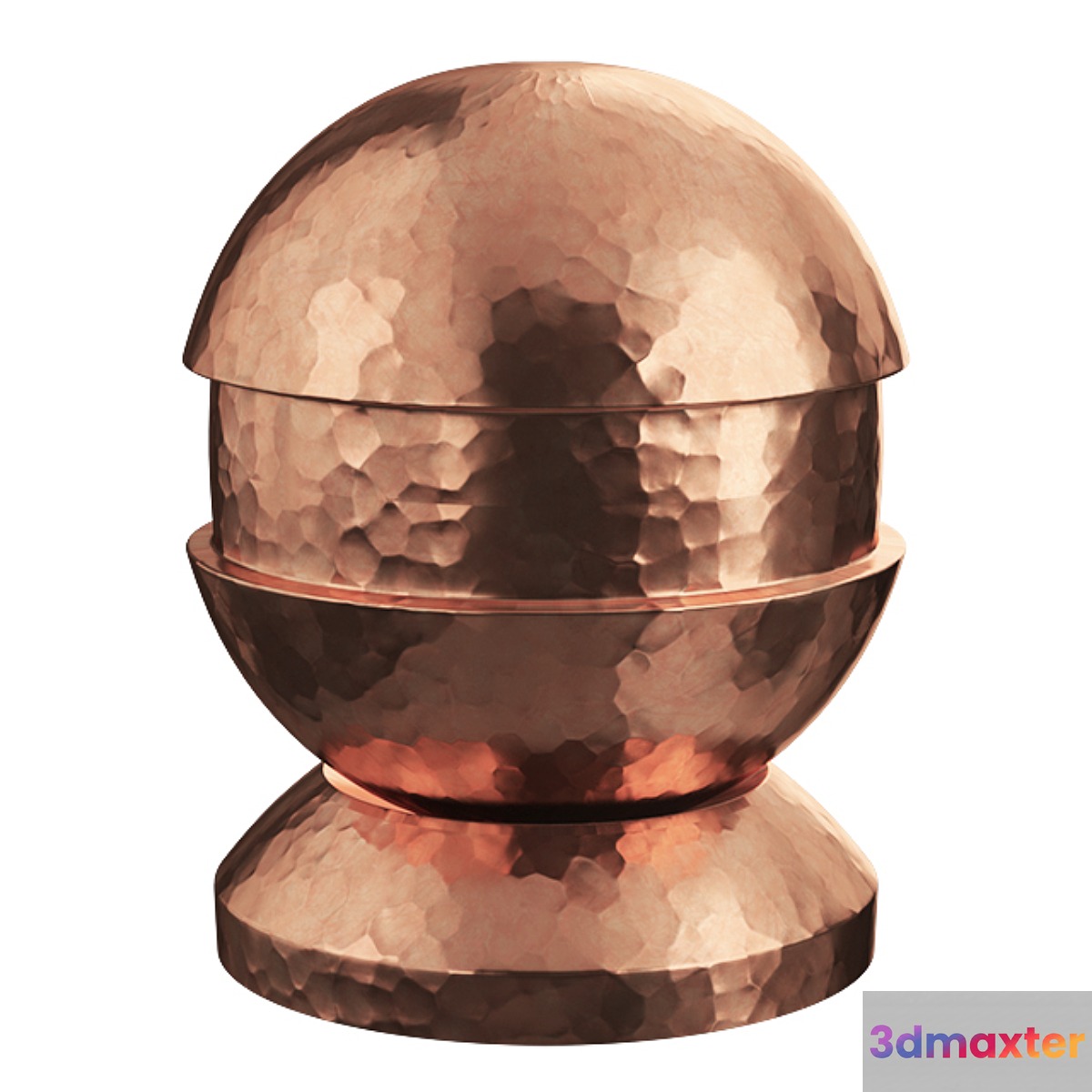 Hammered copper