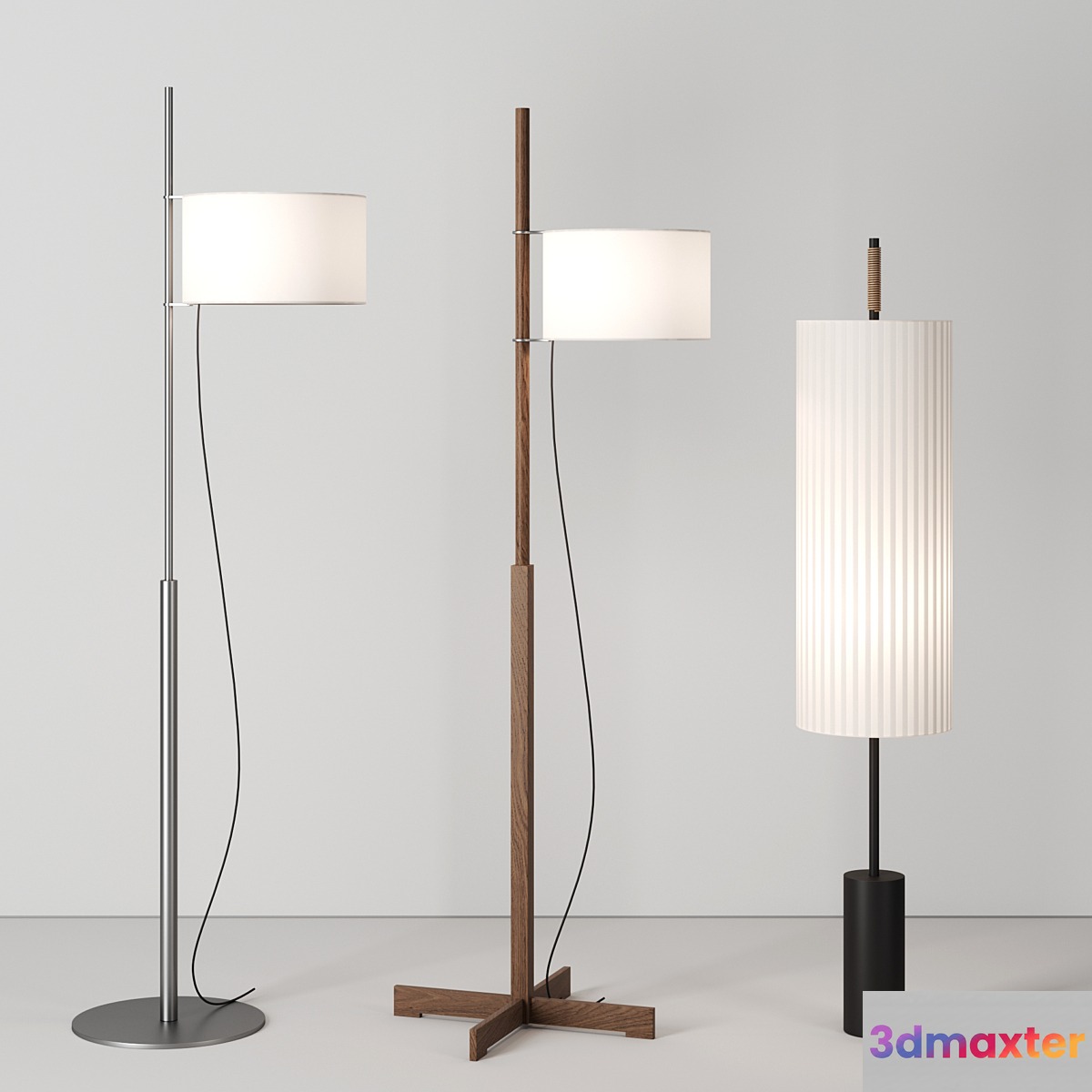 Floor lamps by Santa & Cole