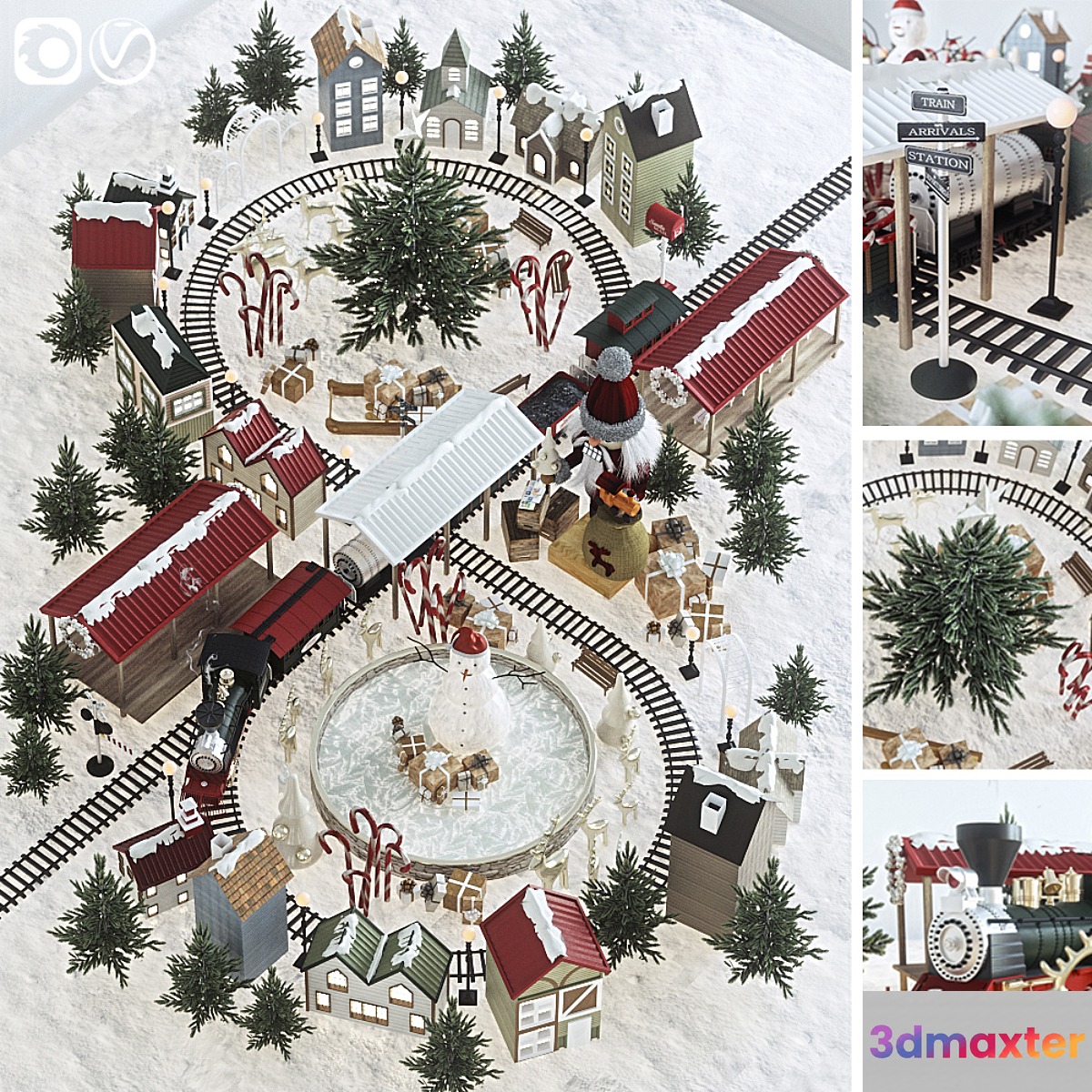 Christmas village