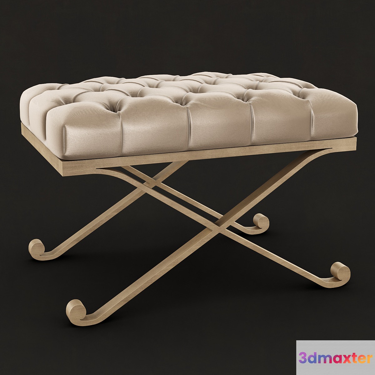 Schumacher - Veneto bench 3D Max