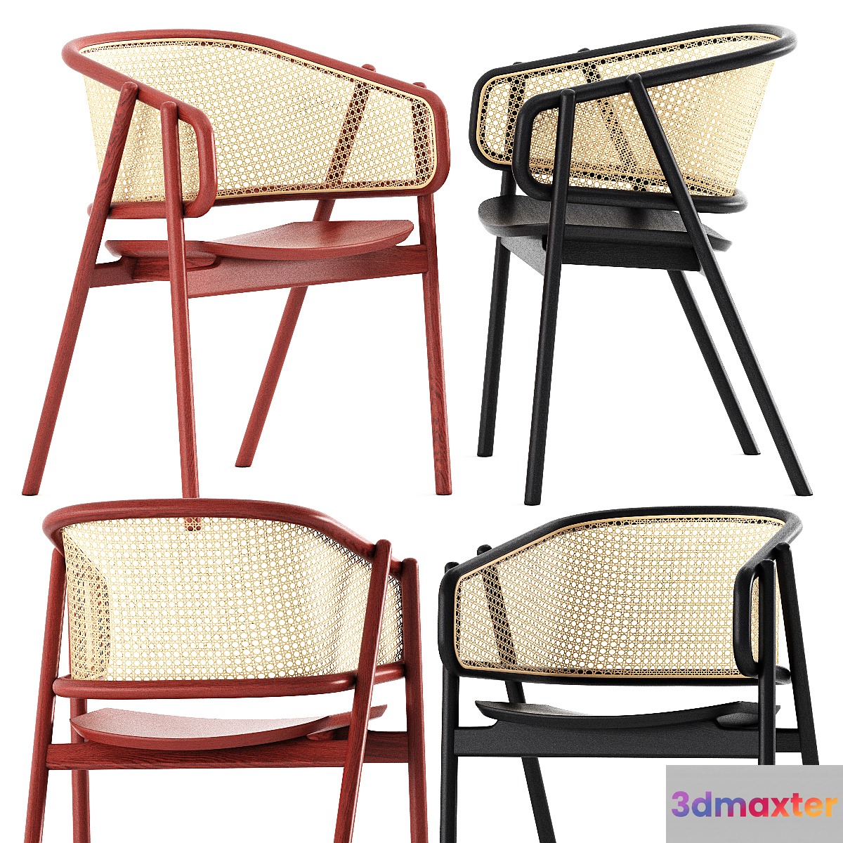 CANE ARMCHAIR - 01 - No.3