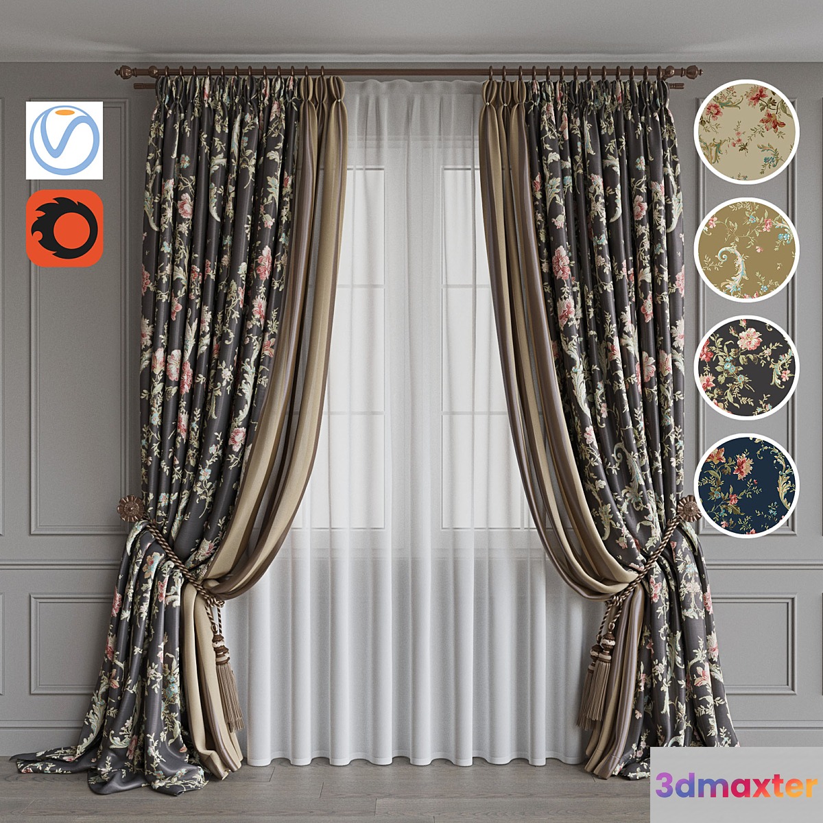 Portiere 8.0 3D Max