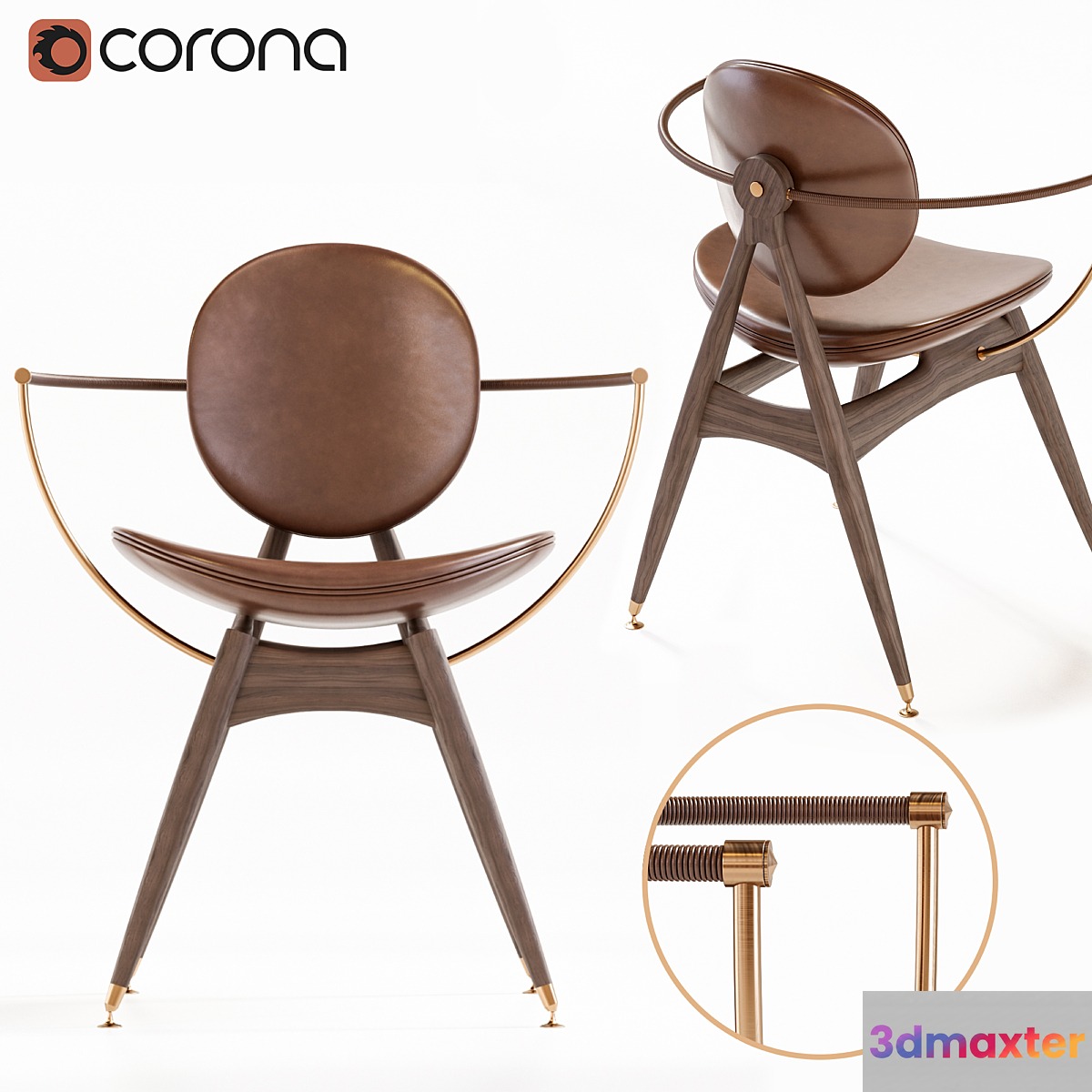 Siglomoderno circle chair 3D Max