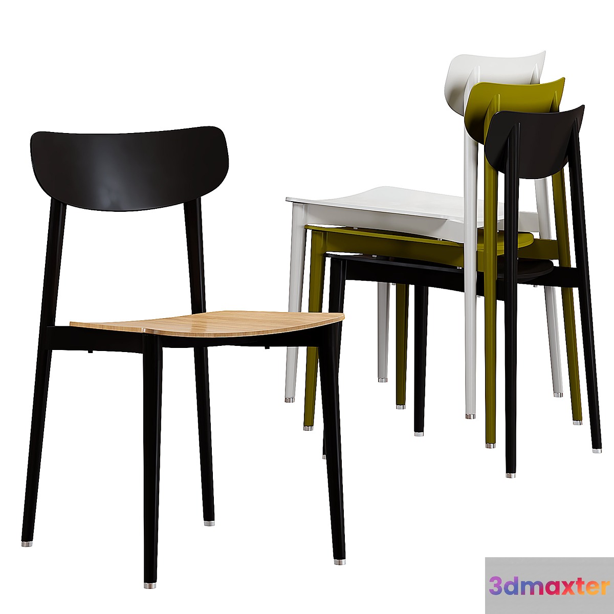 Industry West Ally Chair 3D Max