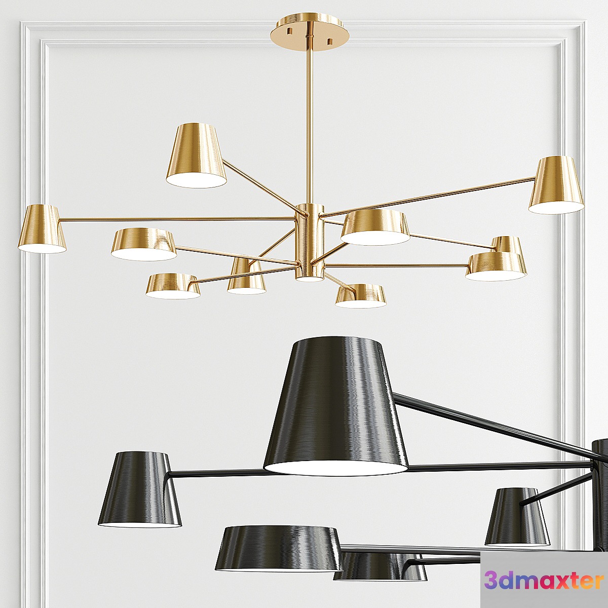 Lampatron Toivalo Chandelier 3D Max