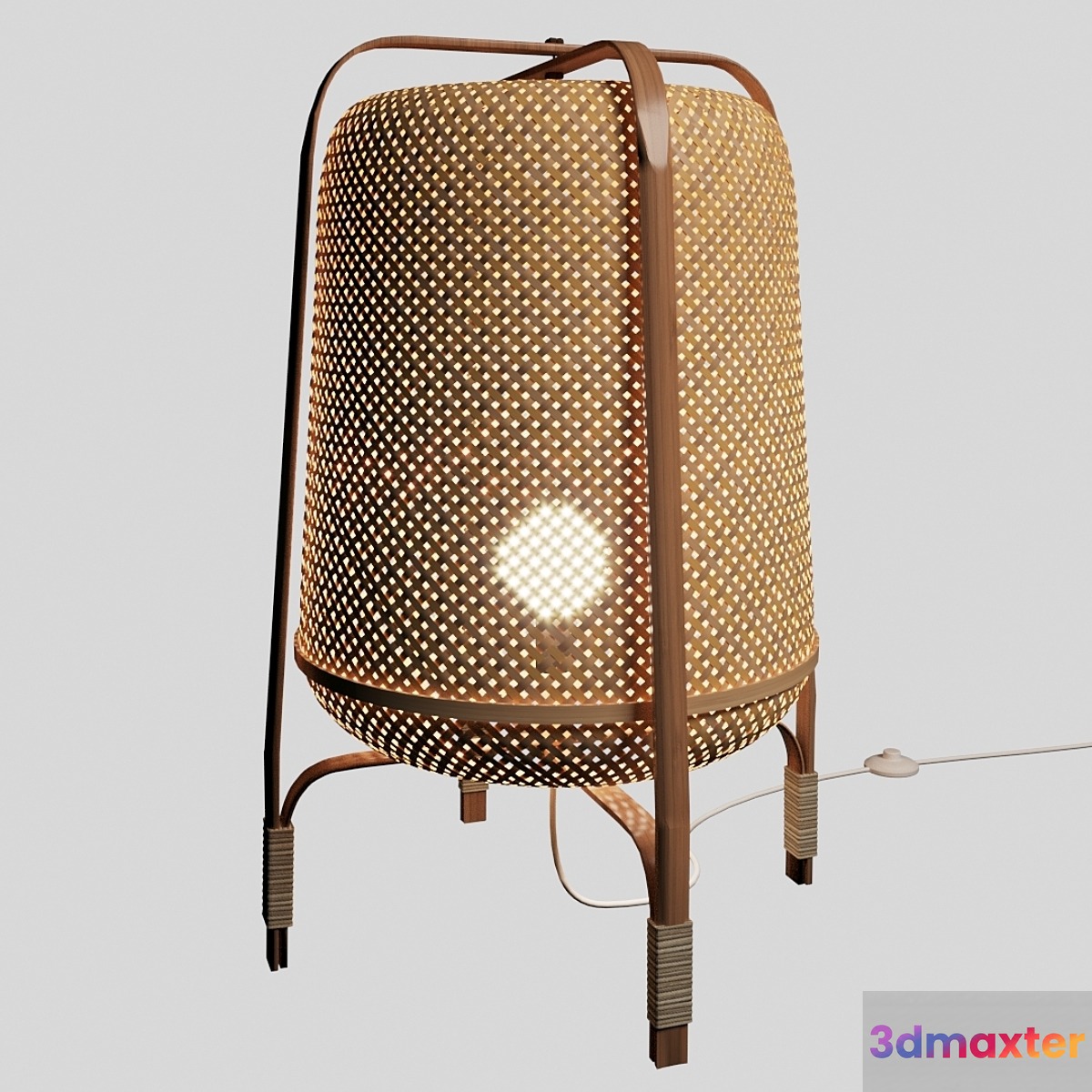KNIKSHULT Floor lamp bamboo