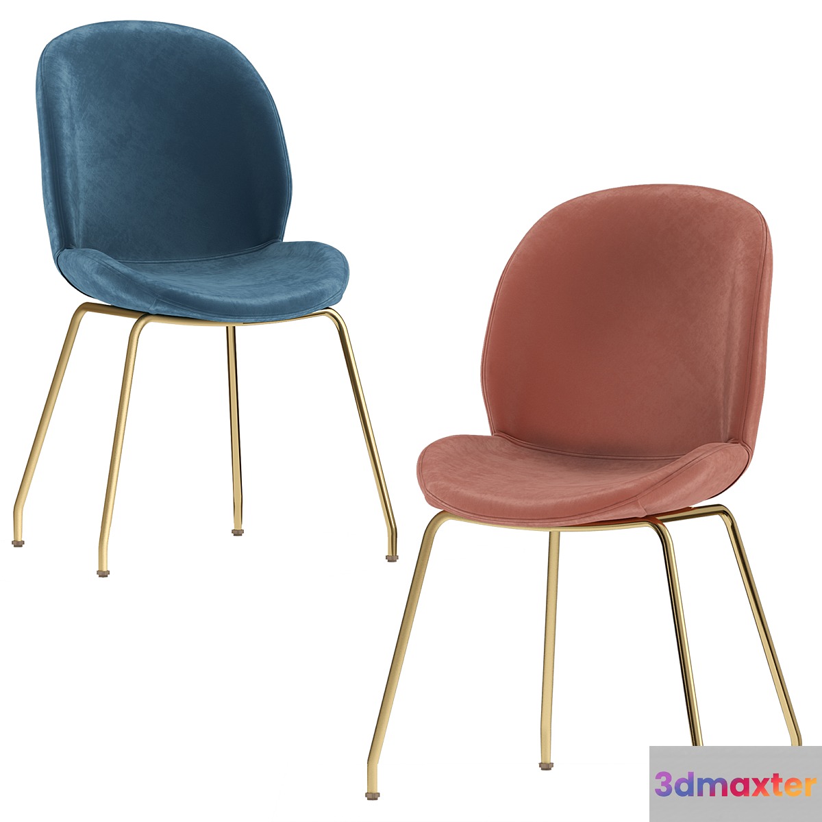 Beetle Chairs 3D Max
