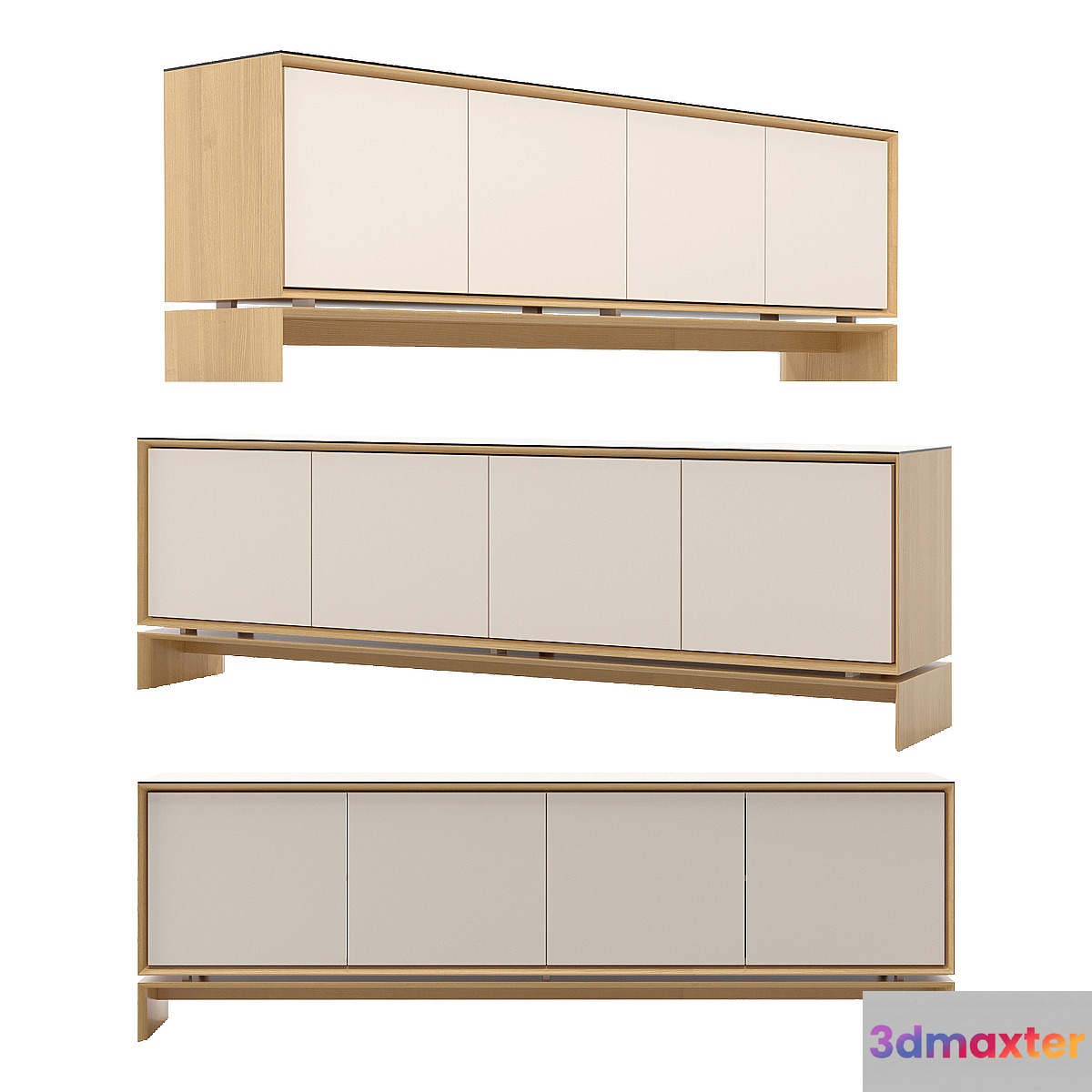 Barnes buffet table 3D Max