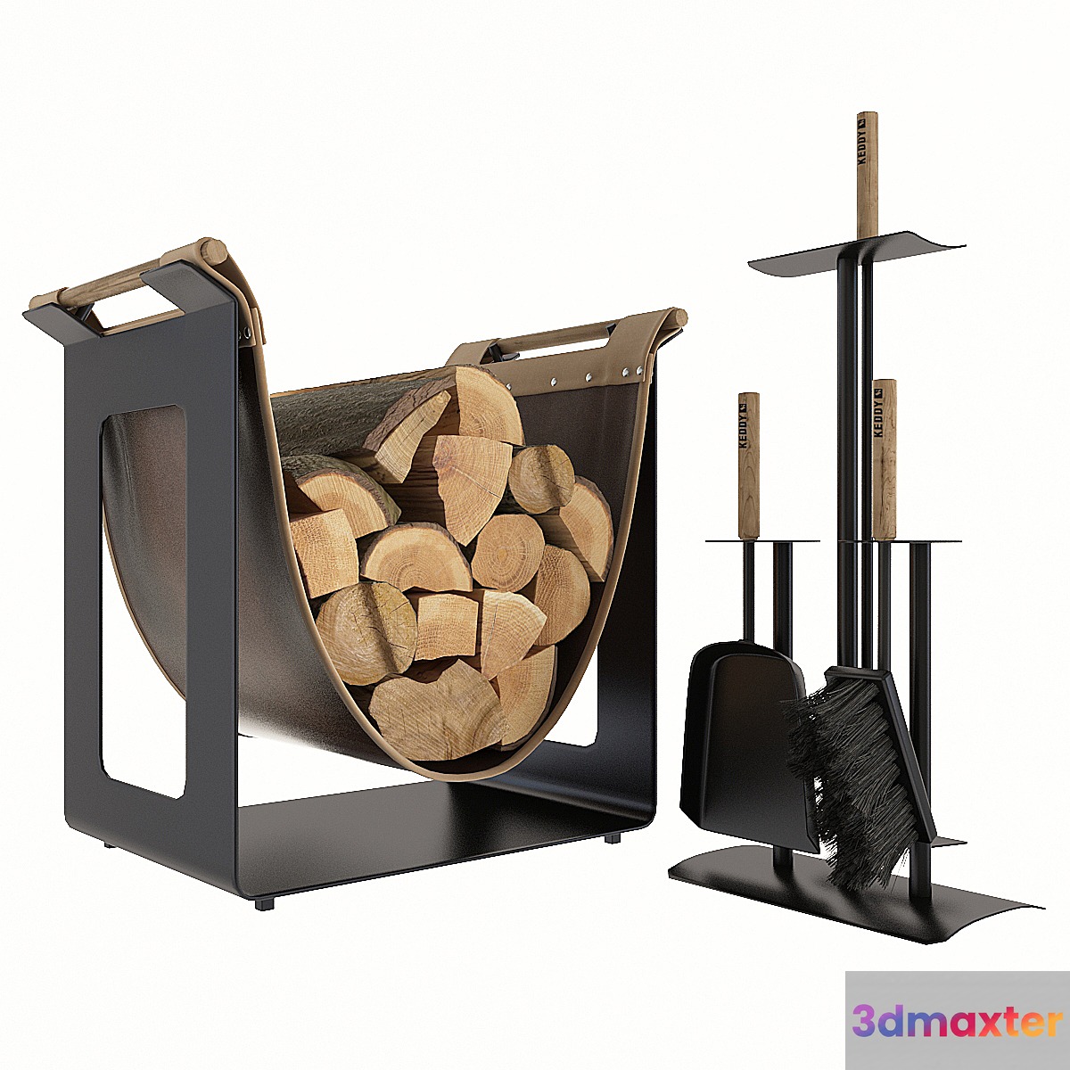Fireplace Accessories Keddy - No.2 3D Max