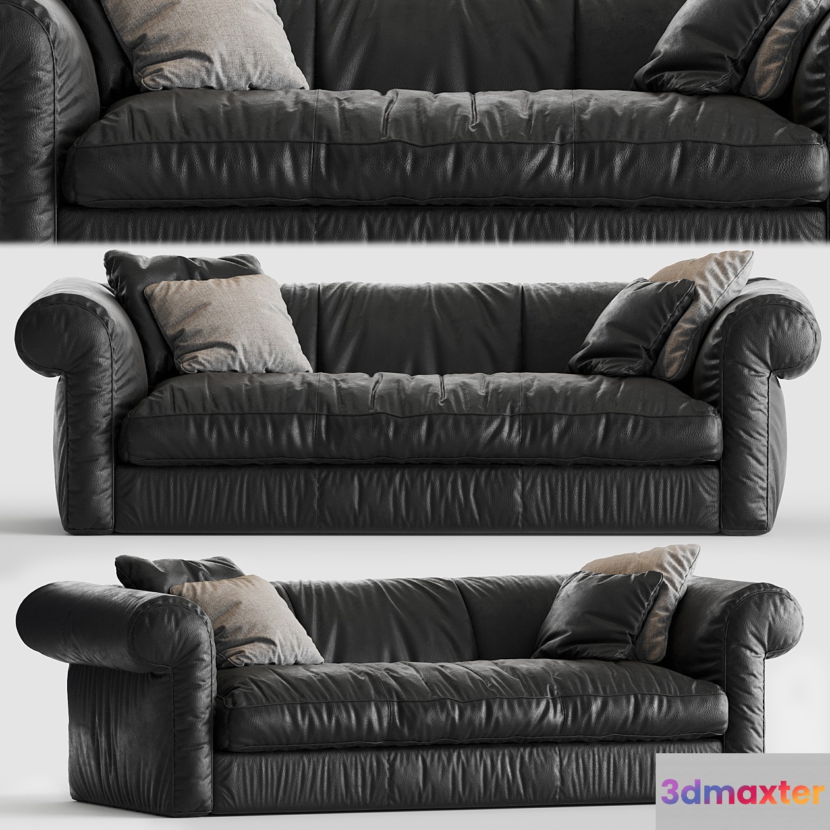 BAXTER ALFRED SOFT LEATHER 3D Max