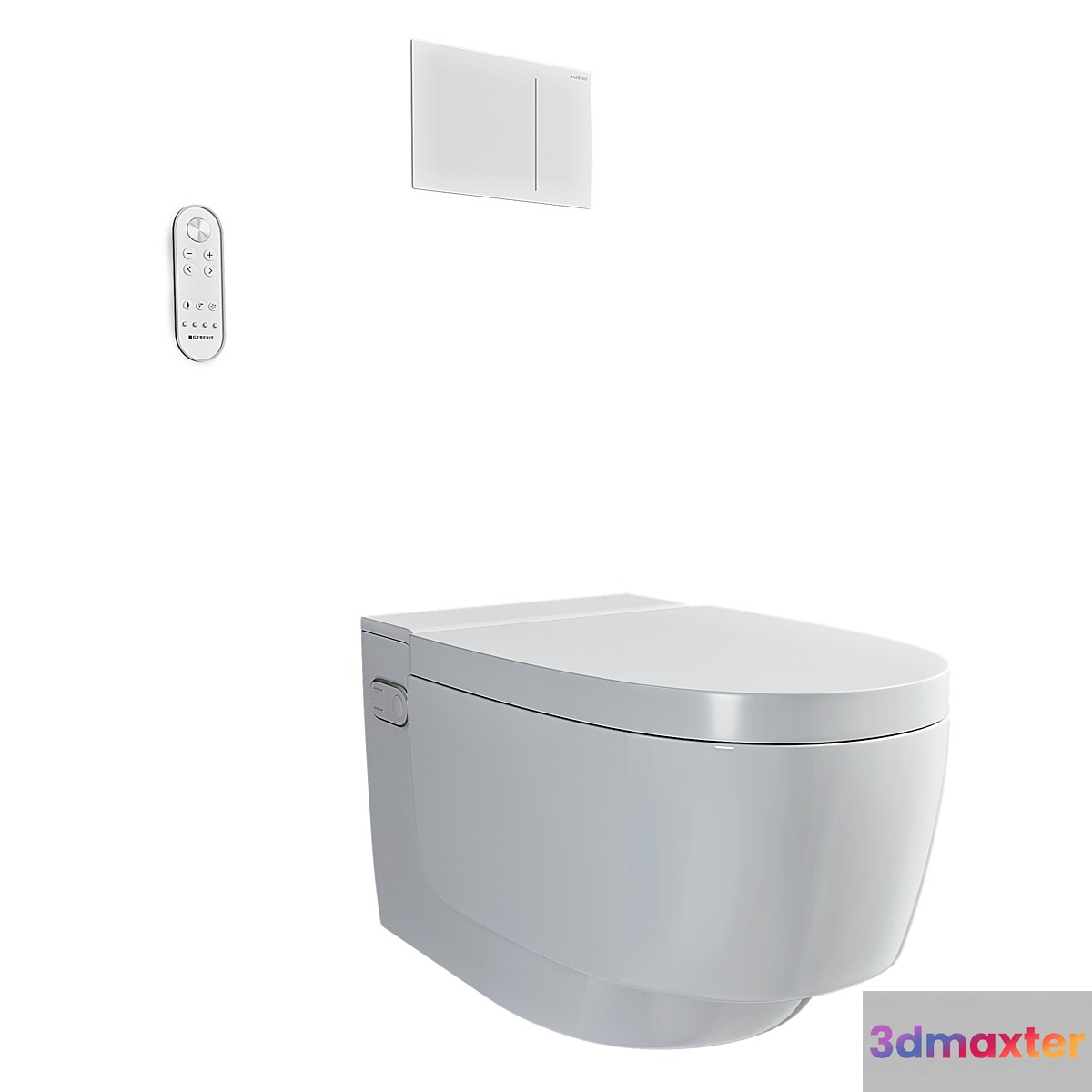 Geberit Aquaclean Mera Comfort toilet-bidet 3D Max