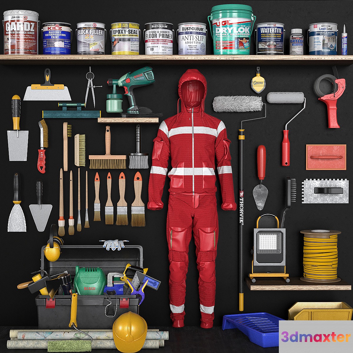 garage tools set 9