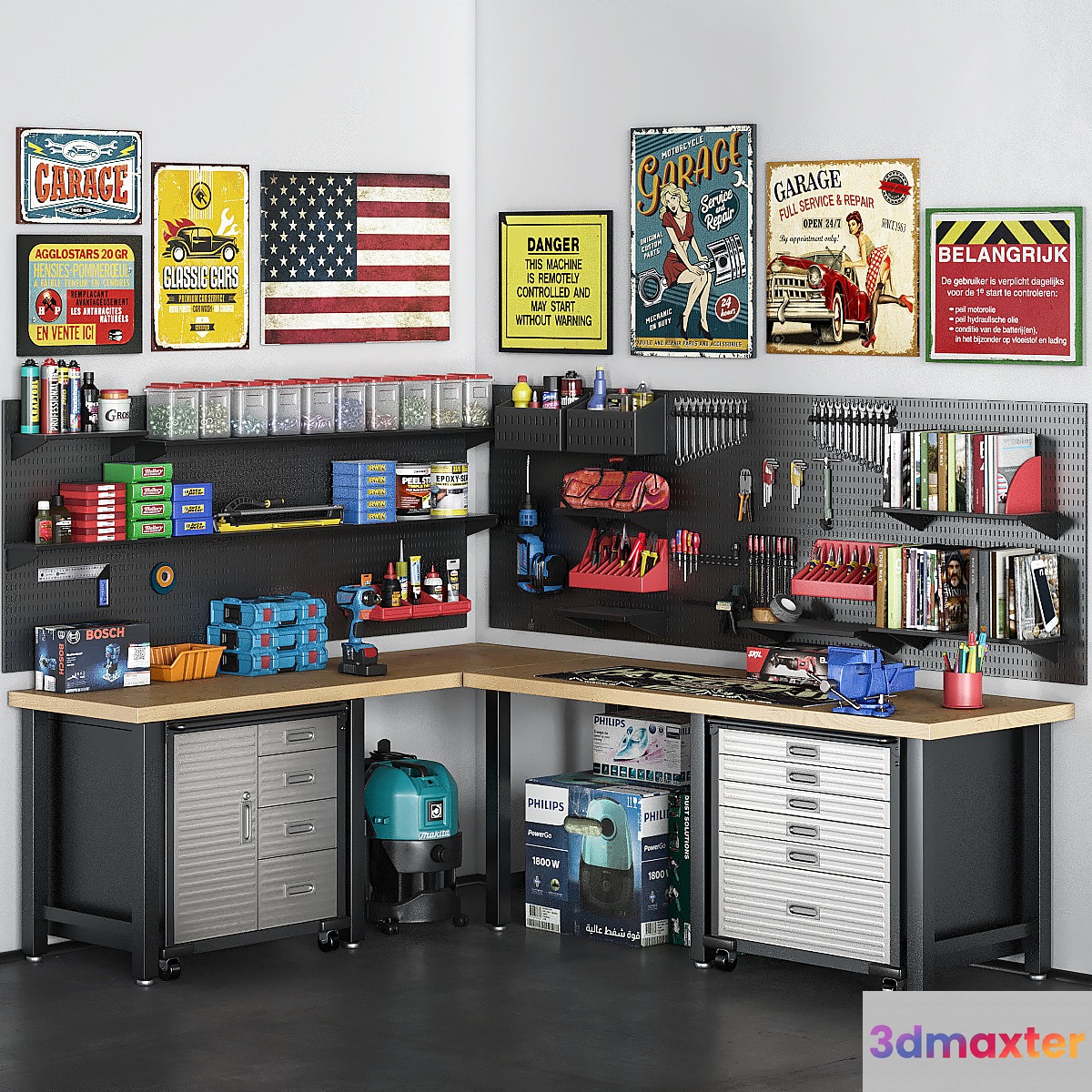 garage tools SET 15 - No.4
