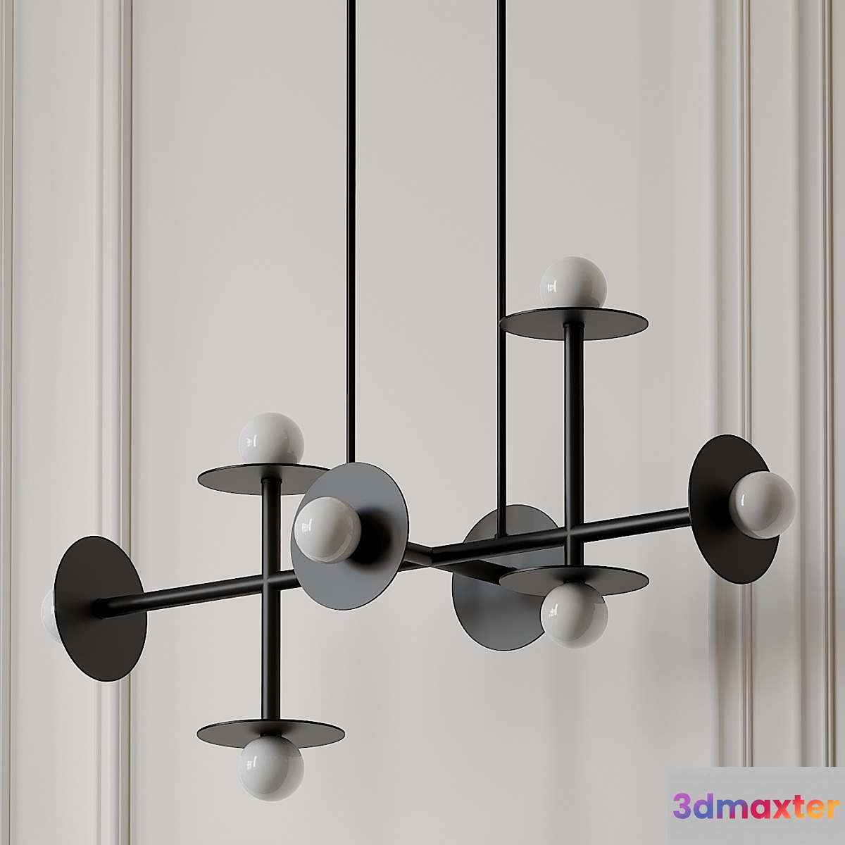 Nodes 8 Light Linear Suspension by Kelly Wearstler - No.3