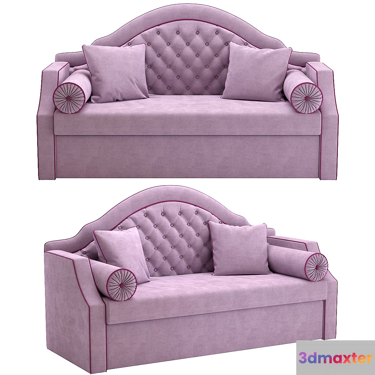 Children's sofa bed Larissa Unterzo 3D Max