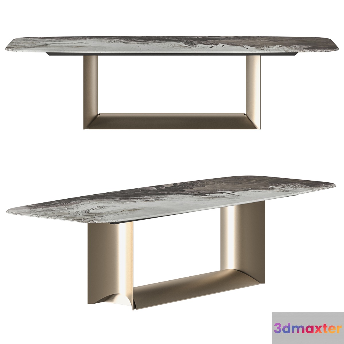 Cattelan Italia Dragon Crystalart Dining Table - No.4