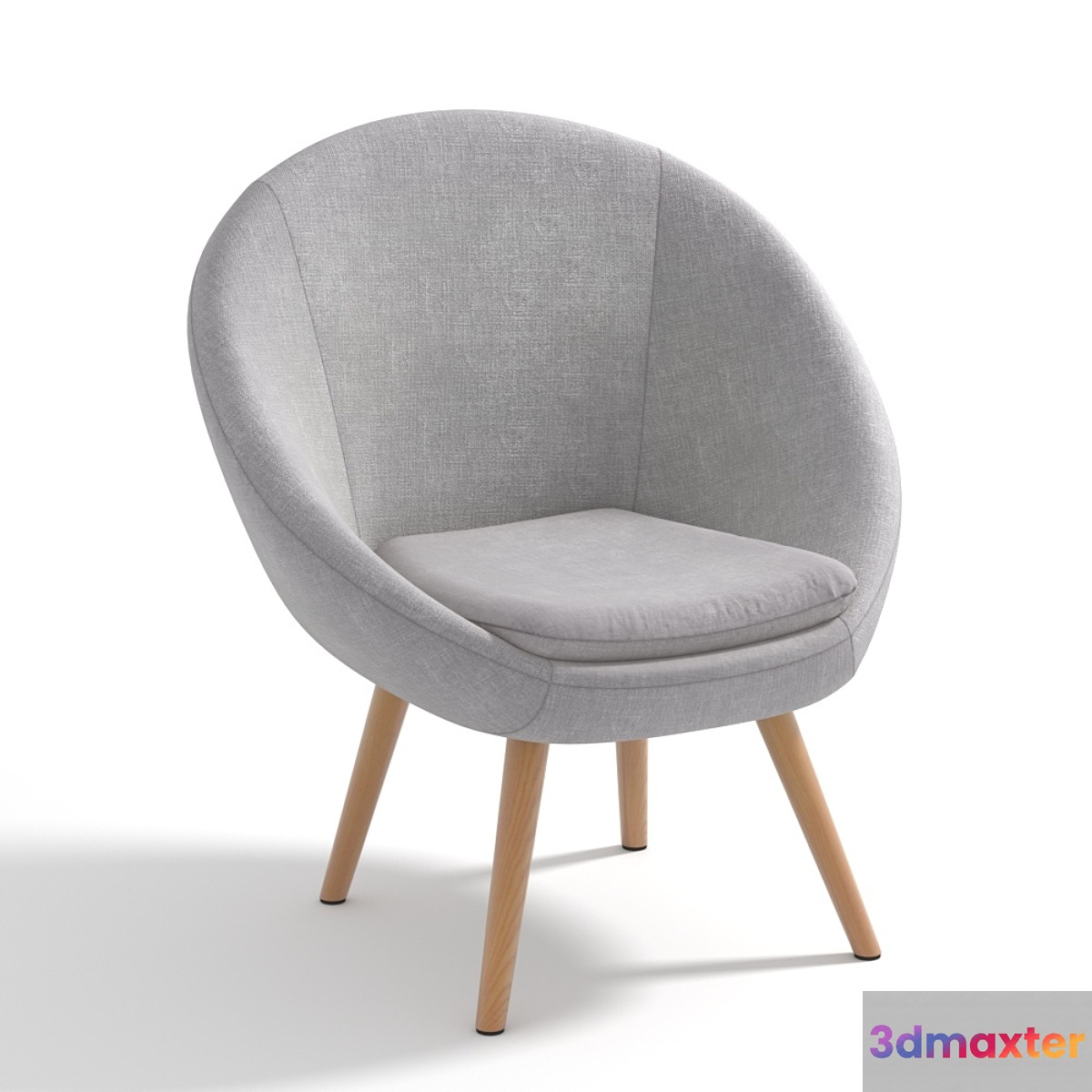 La Redoute Jimi Ball Chair 3D Max