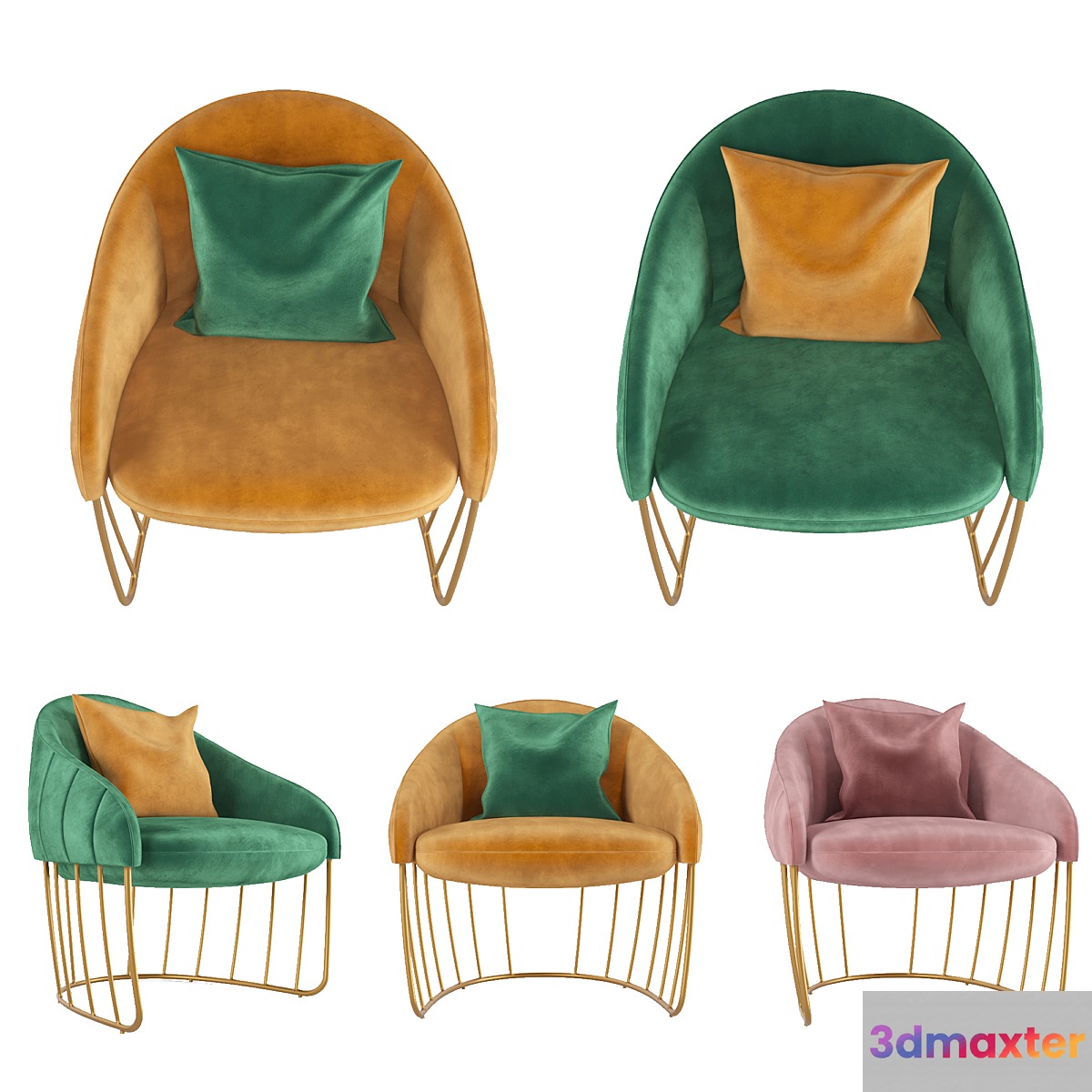 Tonella Lounge Chair Sancal 3D Max