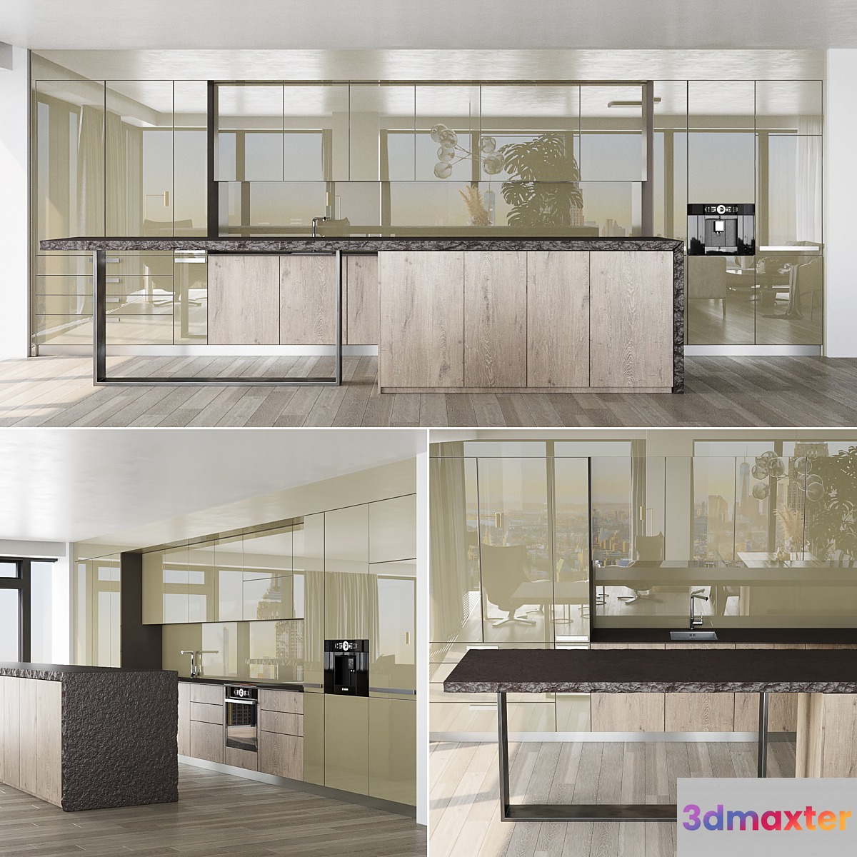 Eggersmann Kitchen 3D Max