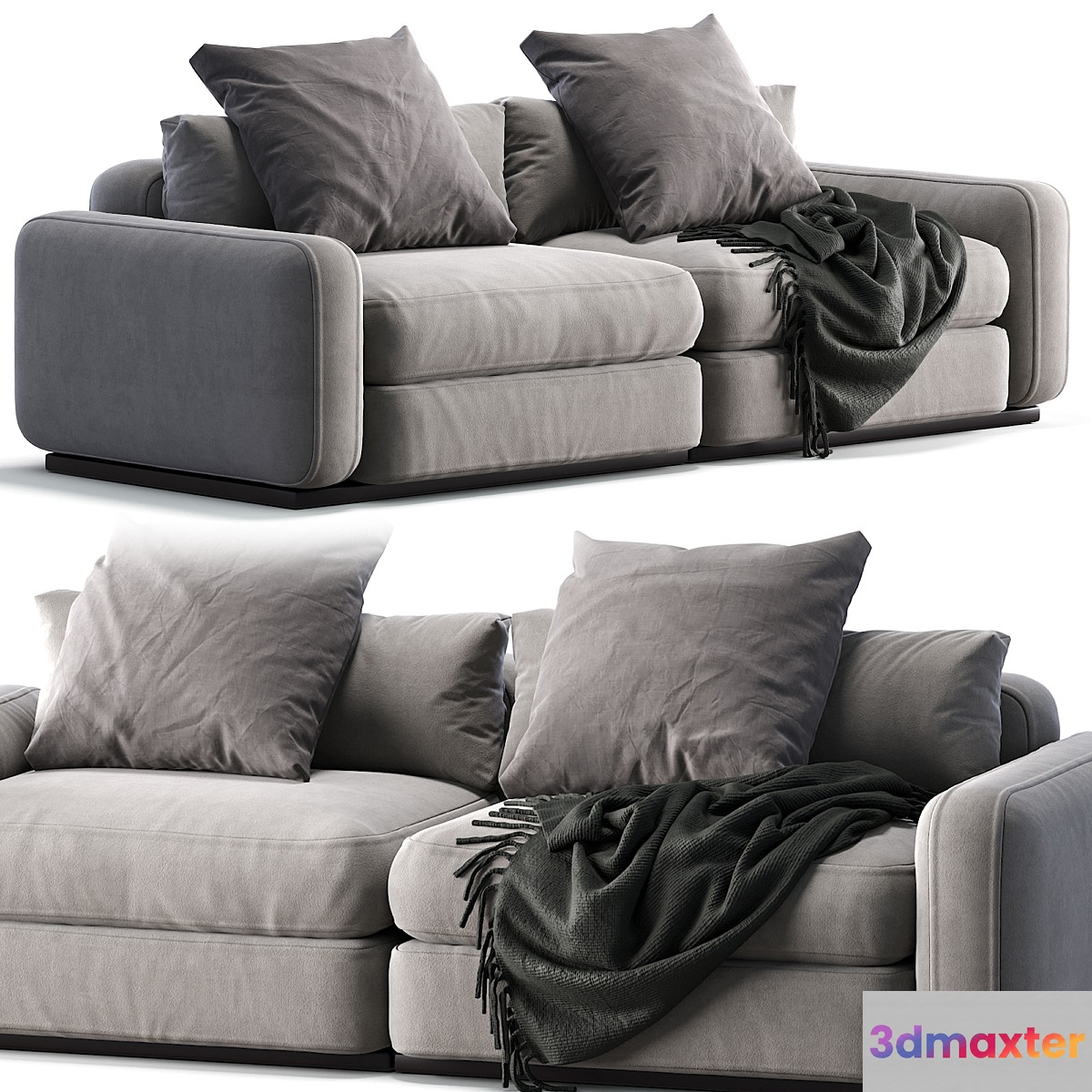 Flexform Sofa Beauty 3D Max