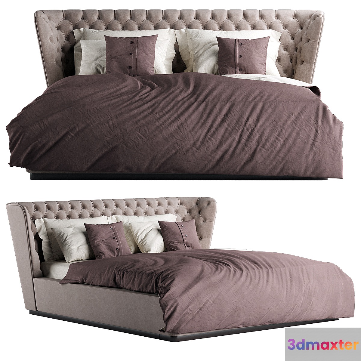 Royce furman bed - No.2 3D Max