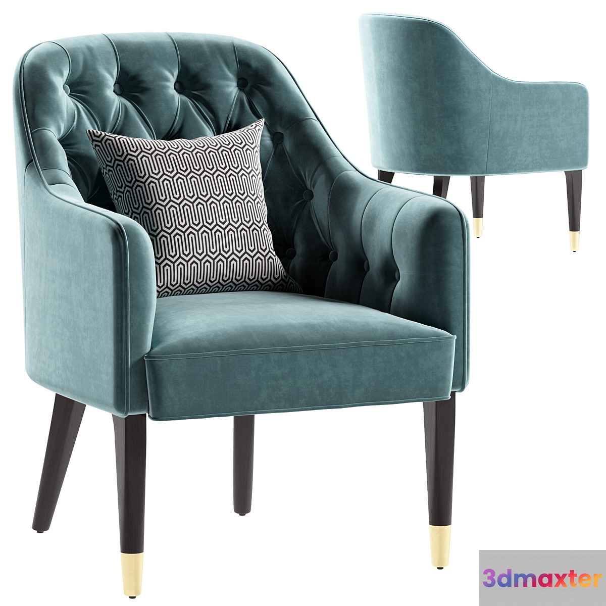 Eichholtz chair cyrus 3D Max